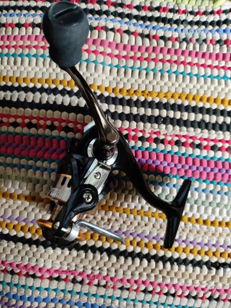 Molinete NX7000 na mão